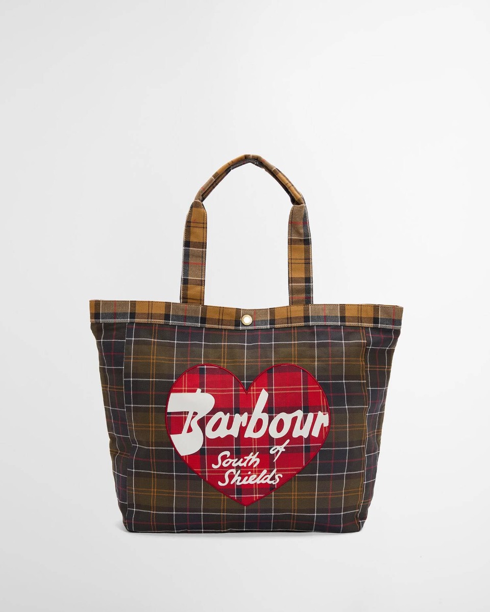 Barbour Heart Tote Bag LBA6559TN11 Mixed