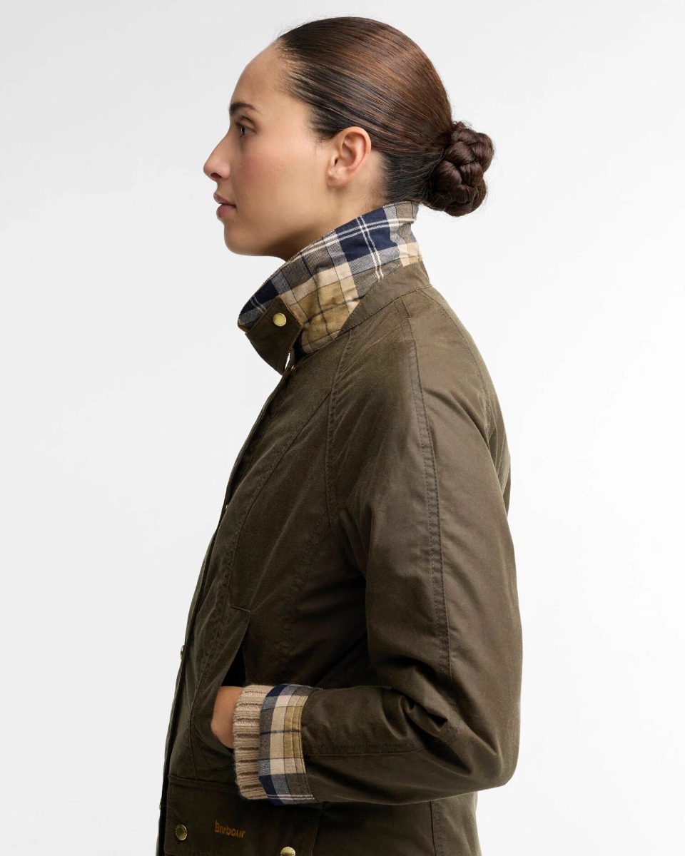 Barbour Barbour Icons Beadnell Waxed Jacket LWX1596SN91 Χακί - 4