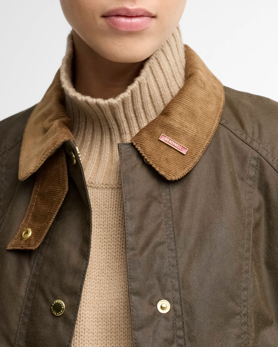 Barbour Barbour Icons Beadnell Waxed Jacket LWX1596SN91 Χακί - 8