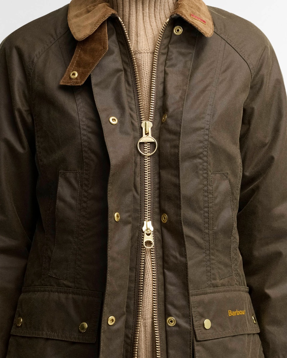 Barbour Barbour Icons Beadnell Waxed Jacket LWX1596SN91 Χακί - 7