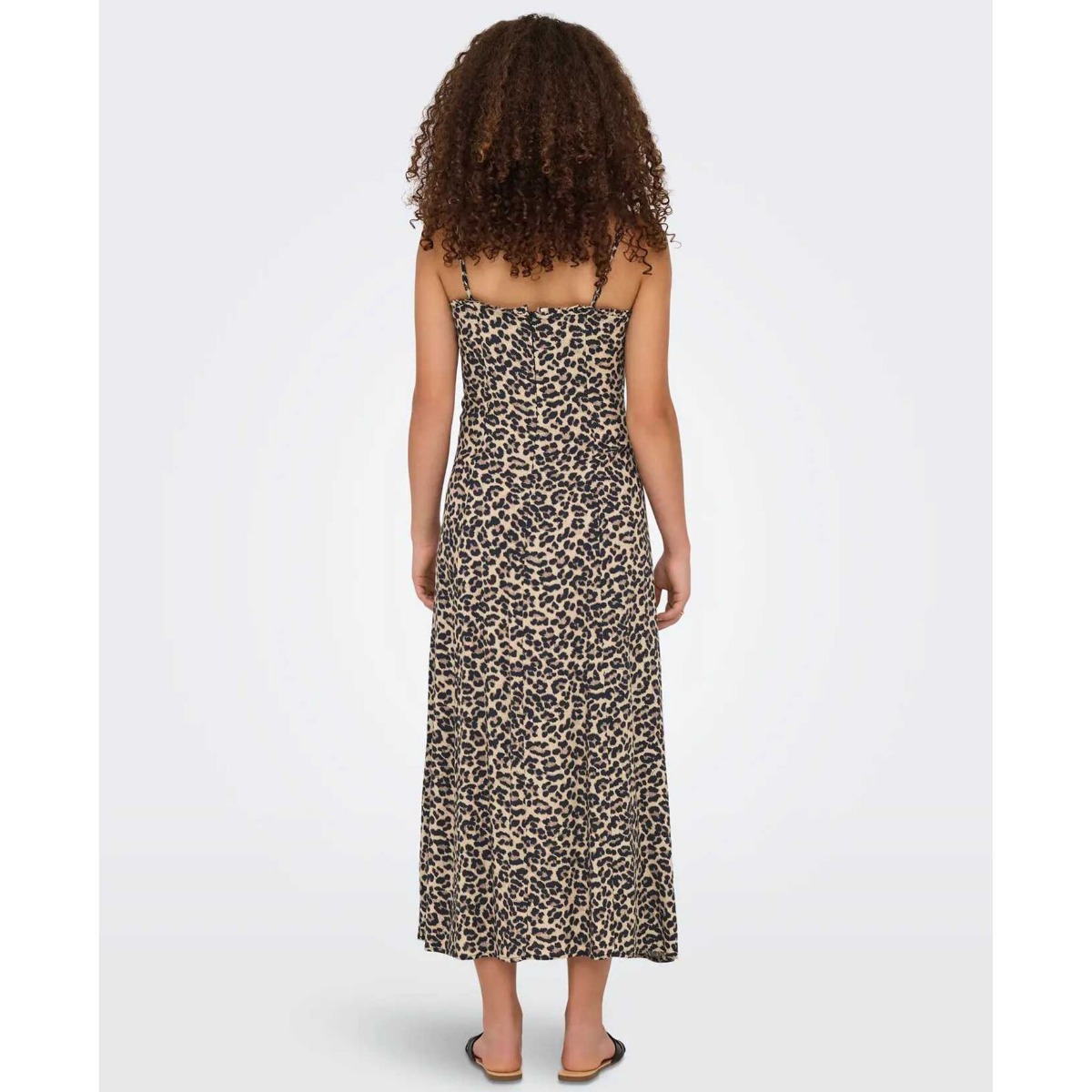 Only Nelly Life Alexa Midi Dress 15322844 Λεοπάρ φωτογραφία