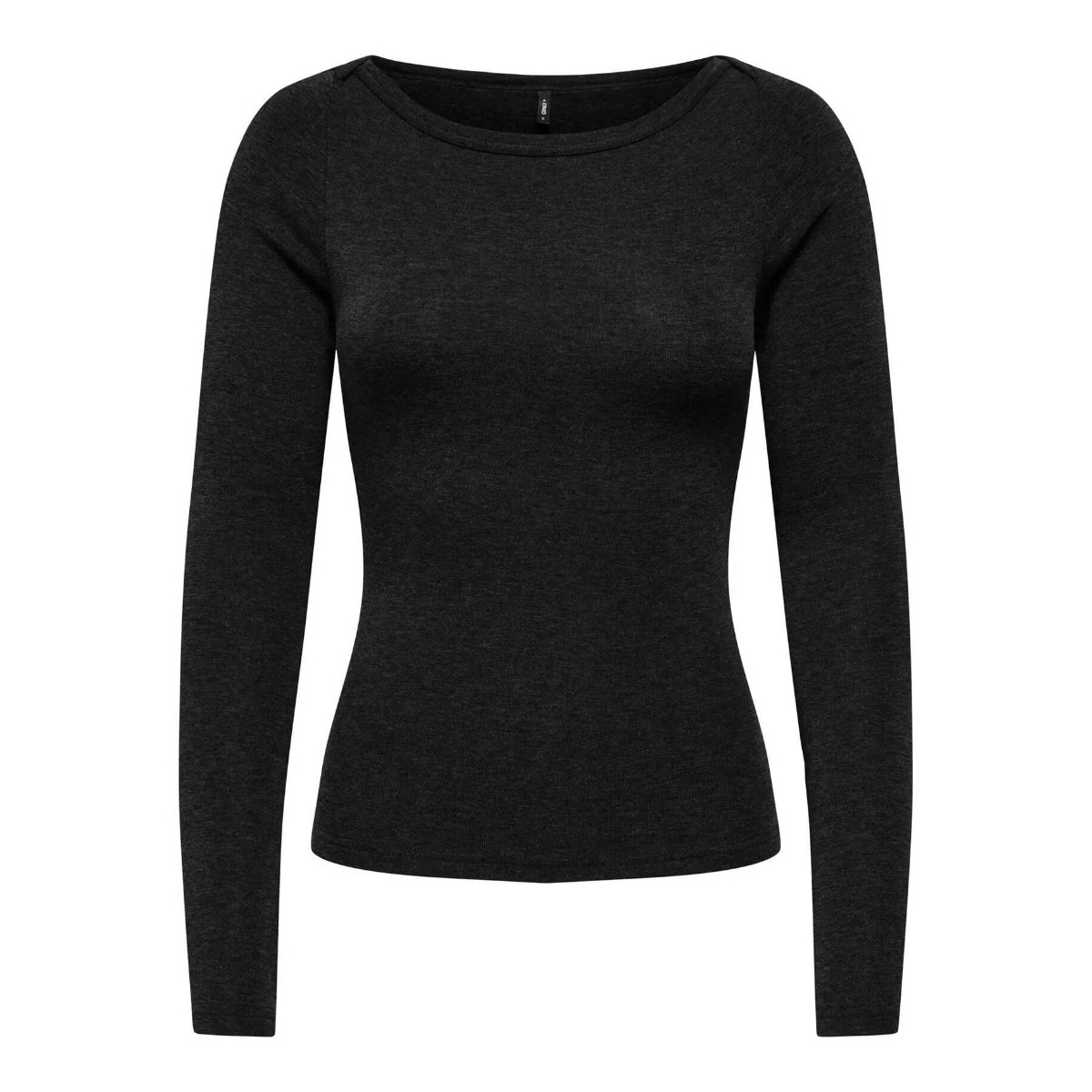 Only Dolly L/s Boatneck Top 15379321 Μαύρο