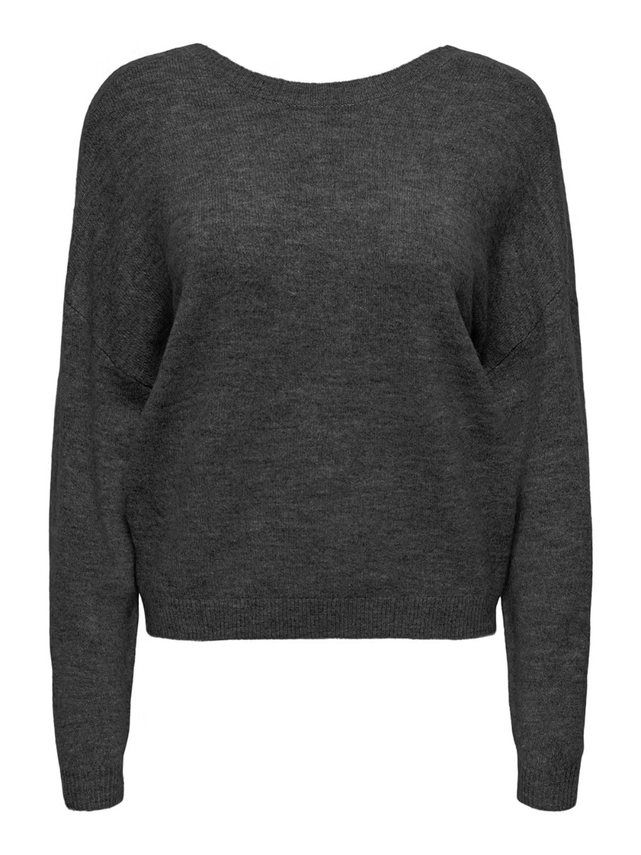 Only MANIFESTA Knitted pullover 15329229 Σκούρο Γκρί