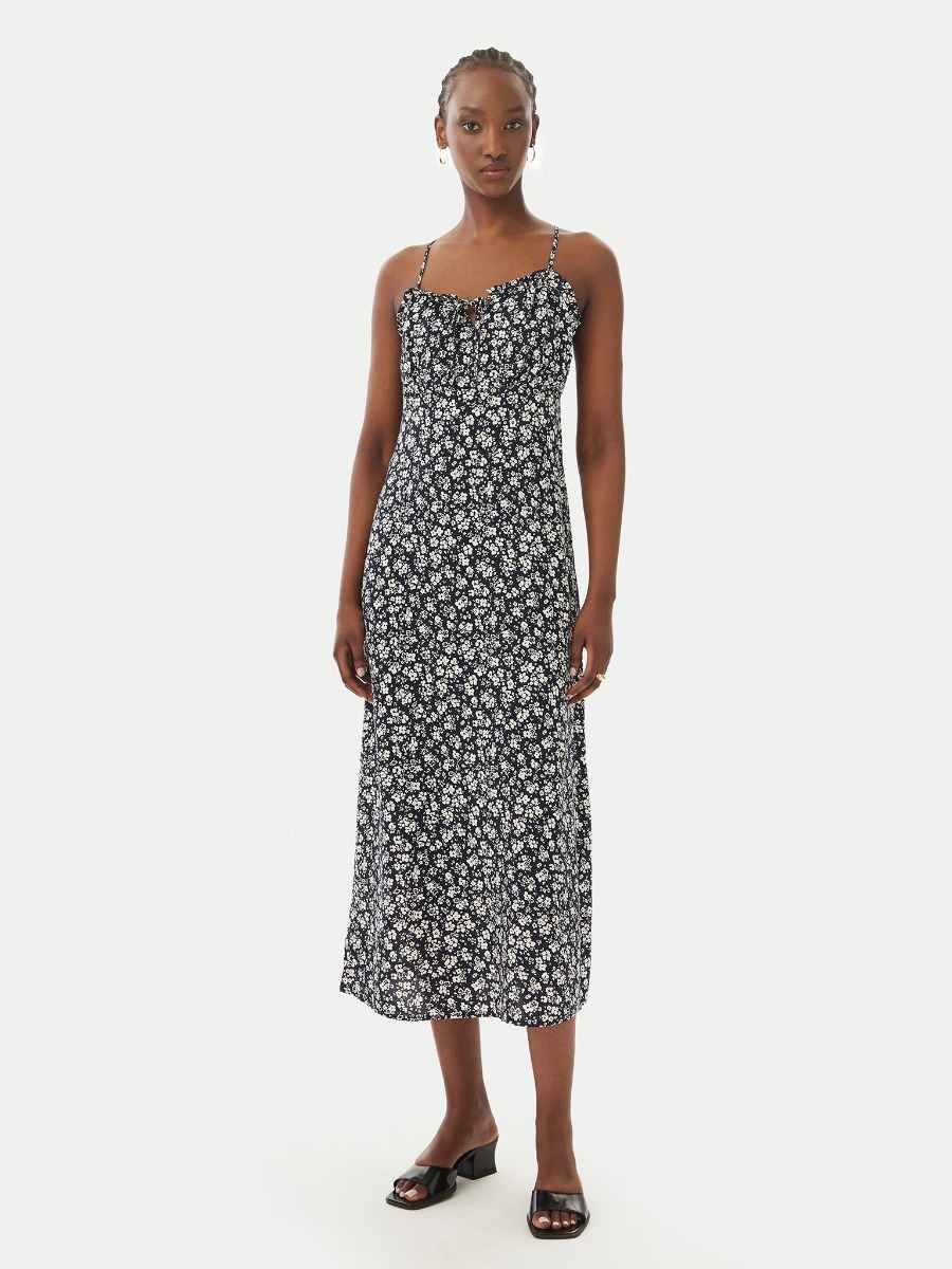 Only Nelly Life Alexa Midi Dress 15322844 Μπλέ φωτογραφία