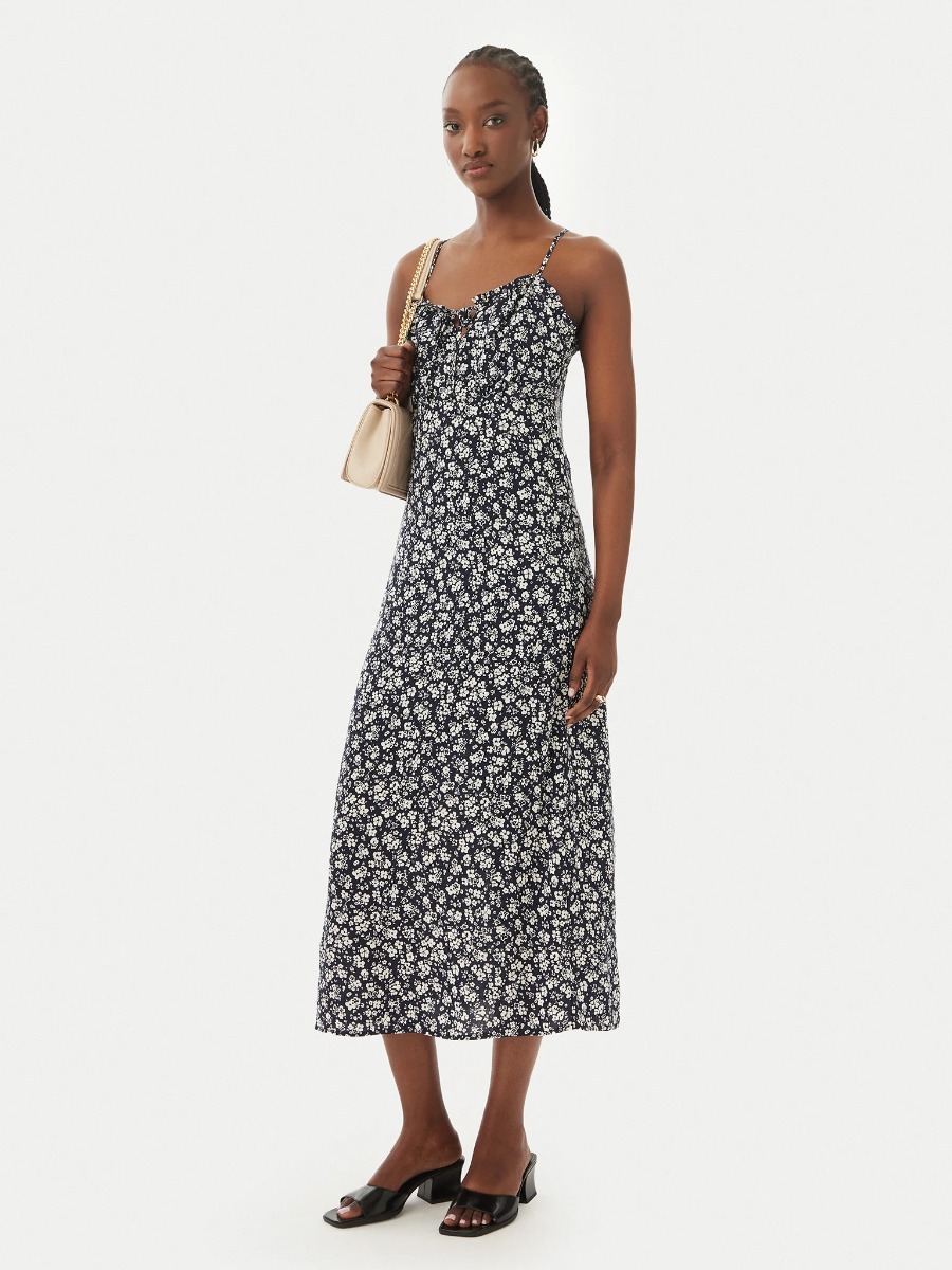 Only Nelly Life Alexa Midi Dress 15322844 Μπλέ φωτογραφία