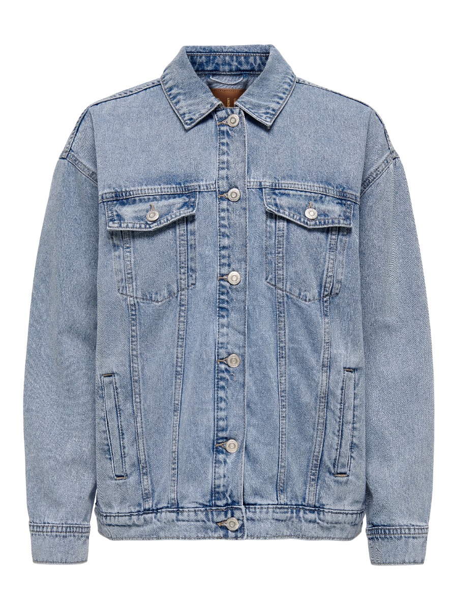 Only Ocean Γυναικείο Oversized Jean Jacket 15290378 Μπλέ φωτογραφία