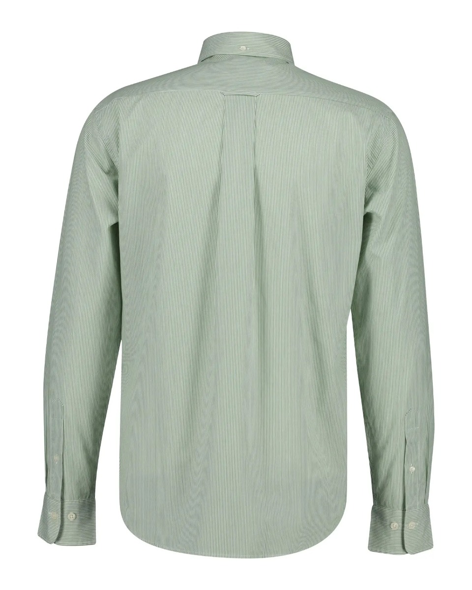 Gant Πουκάμισο Poplin Ριγέ Σε Κανονική Γραμμή 3G3000140-G0354 Μεντας φωτογραφία