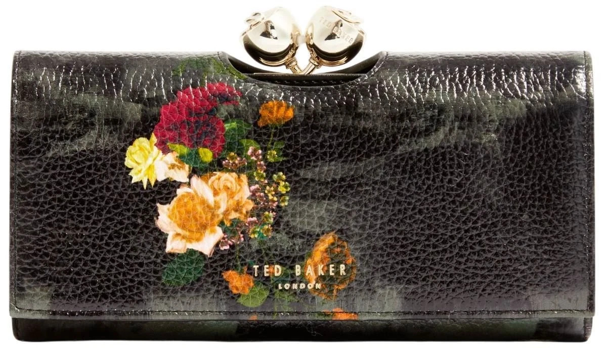 Ted Baker Womens Liieeah Printed Large Bobble Purse 285628 Mixed