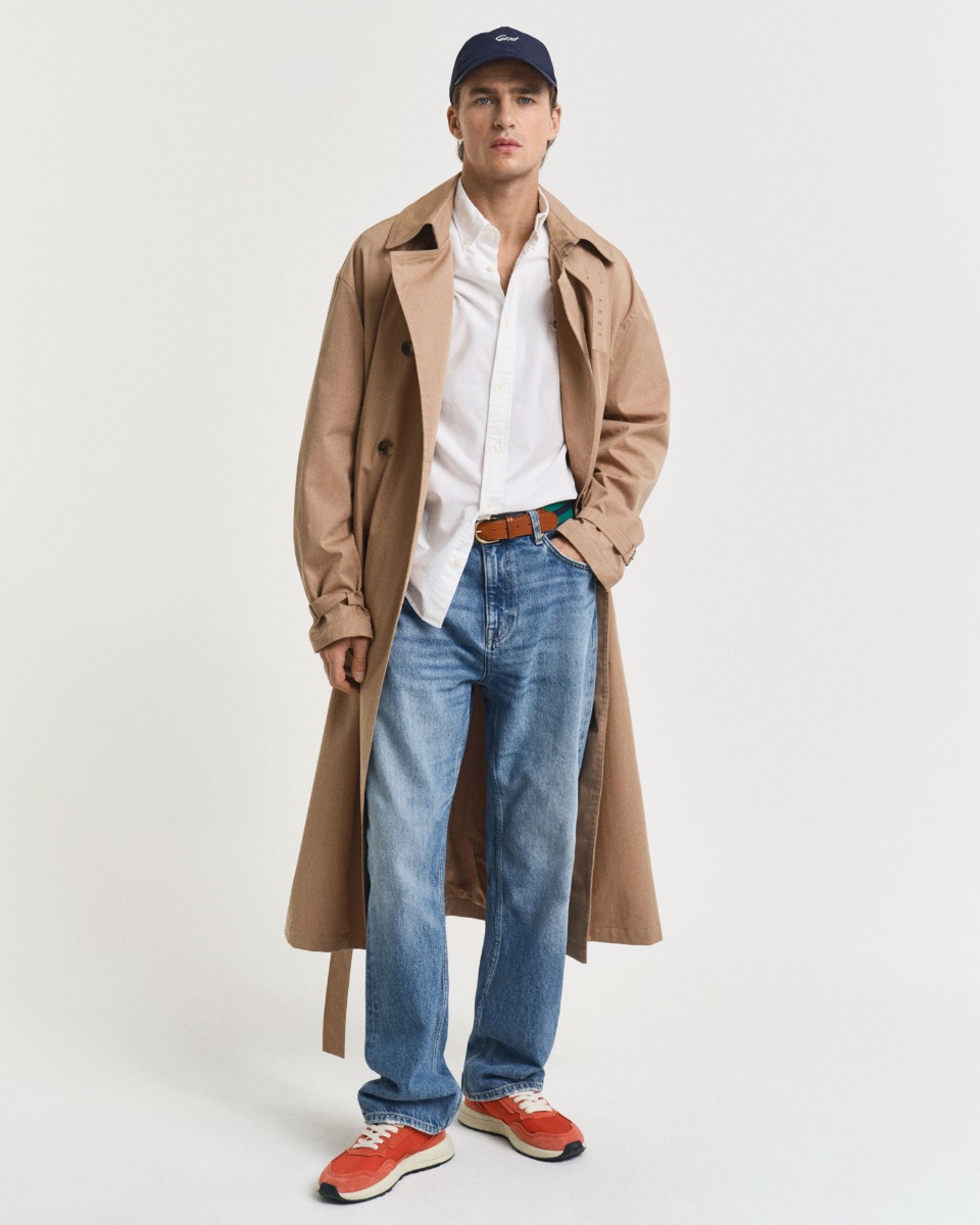 Gant Aνδρικό Slim Fit Classic Oxford Shirt 3000202 Λευκό