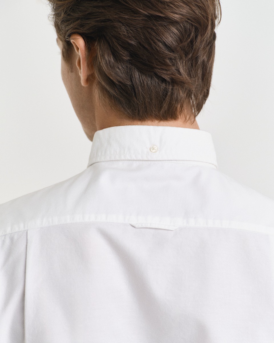 Gant Aνδρικό Slim Fit Classic Oxford Shirt 3000202 Λευκό