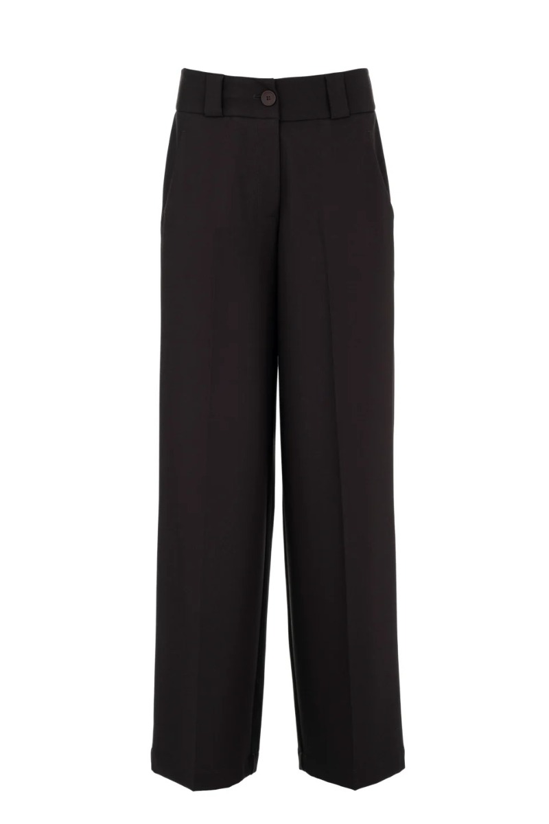 Philosophy T/r Wide Leg Pants TR44557 Καφέ