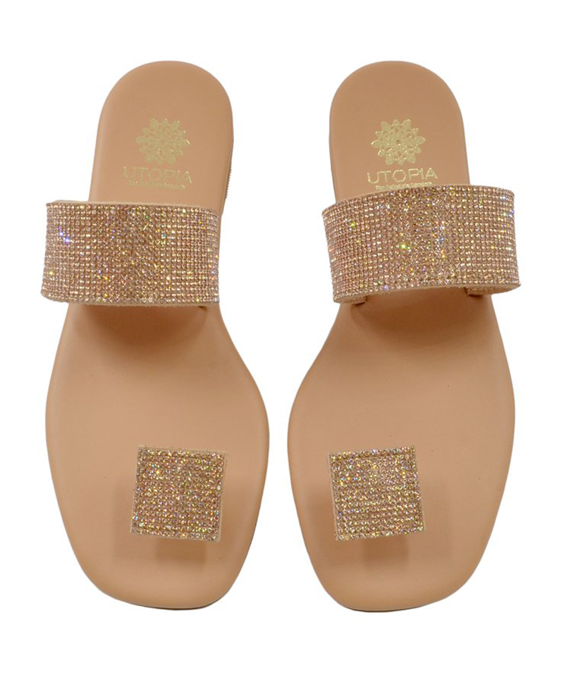 Utopia Γυναικεία Luxury Sandals U34-004 Natural